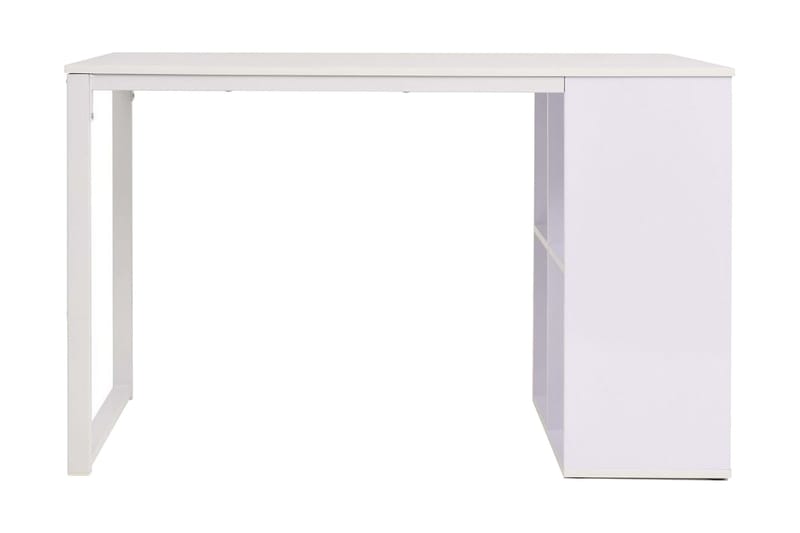 Skrivebord 120x60x75 cm hvit - Hvit - Skrivebord - Databord & PC bord