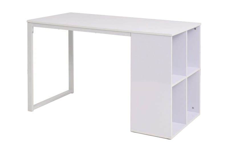 Skrivebord 120x60x75 cm hvit - Hvit - Skrivebord - Databord & PC bord