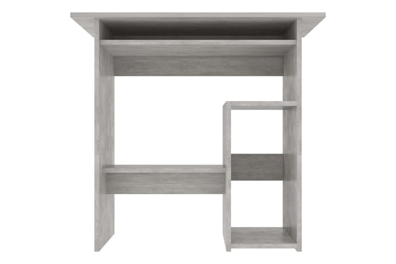 Skrivebord betonggrå 80x45x74 cm sponplate - Skrivebord - Databord & PC bord