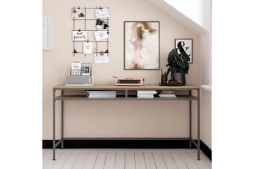 Skrivebord Bradford 153 cm Grå - Dorel Home - Møbler - Bord - Kontorbord - Skrivebord