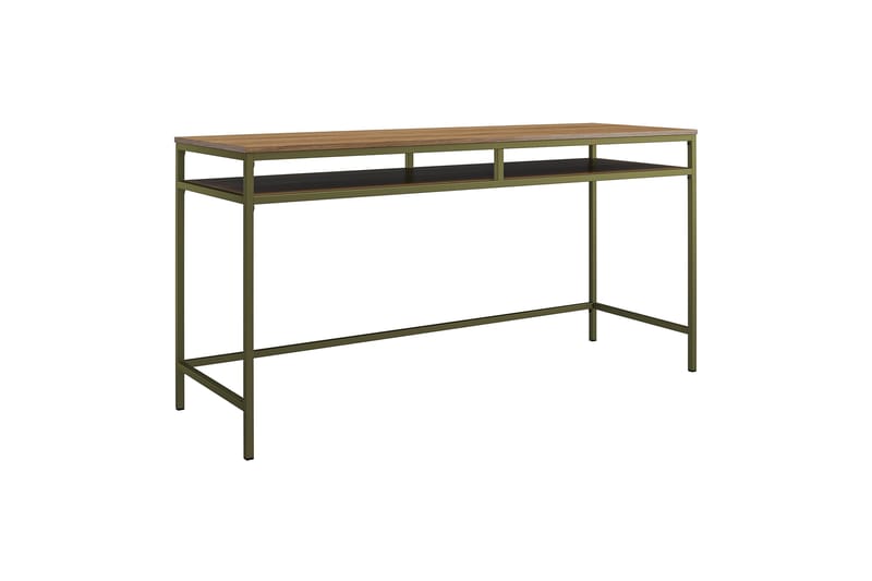Skrivebord Bradford 153 cm Olivengrønn - Dorel Home - Møbler - Bord - Kontorbord - Skrivebord