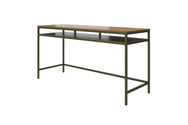 Skrivebord Bradford 153 cm Olivengrønn - Dorel Home - Møbler - Bord - Kontorbord - Skrivebord