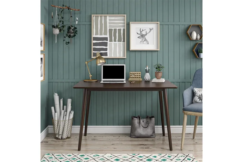 Skrivebord Brittany 121 cm Natur - Novogratz - Møbler - Bord - Kontorbord - Skrivebord