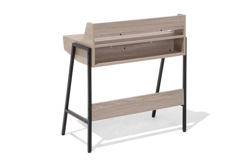 Skrivebord Broxeele 77 cm med Oppbevaring - Tre/Natur - Møbler - Bord - Kontorbord - Skrivebord