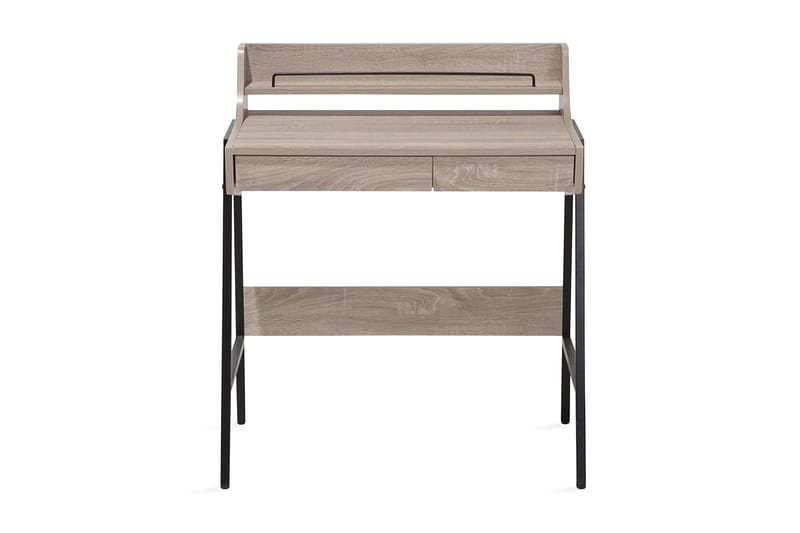 Skrivebord Broxeele 77 cm med Oppbevaring - Tre/Natur - Møbler - Bord - Kontorbord - Skrivebord