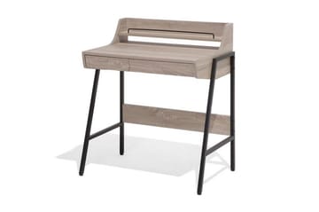 Skrivebord Broxeele 77 cm med Oppbevaring - Tre/Natur - Møbler - Bord - Kontorbord - Skrivebord