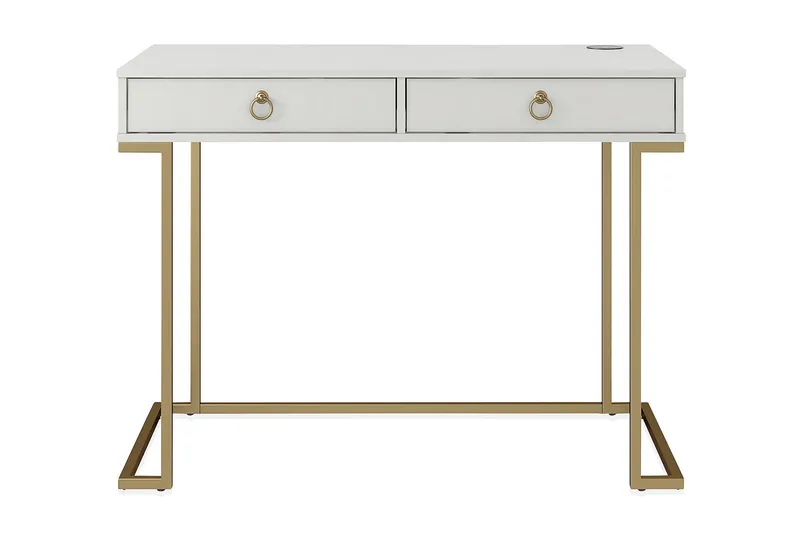 Skrivebord Camila 106 cm Hvit