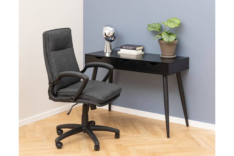 Skrivebord Castor 110x110 cm - Sort - Møbler - Bord - Kontorbord - Skrivebord