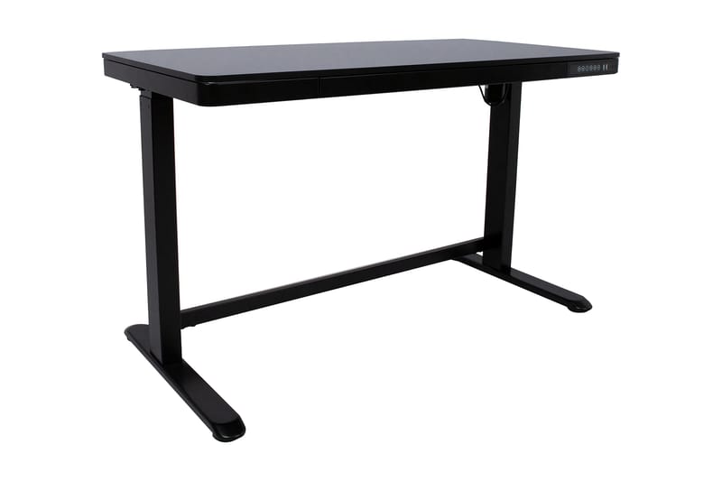 Skrivebord Cogito 120 cm Hev- og Senkbart - Svart - Skrivebord - Databord & PC bord - Hev og senkbart skrivebord