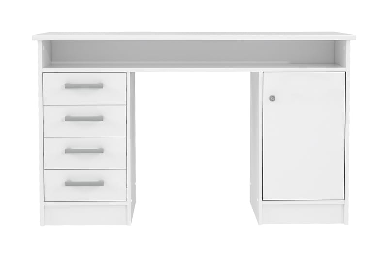 Skrivebord Cromarty 126 cm - Hvit - Skrivebord - Databord & PC bord