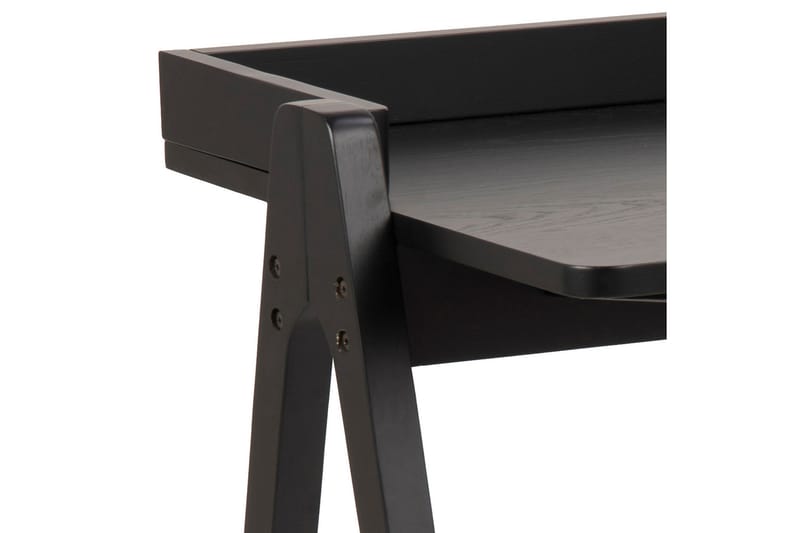 Skrivebord Forsby 127x127 cm - Sort - Møbler - Bord - Kontorbord - Skrivebord