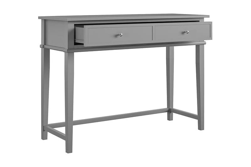 Skrivebord Franklin 90 cm med Oppbevaringsskuff Grå - Dorel Home - Skrivebord - Databord & PC bord