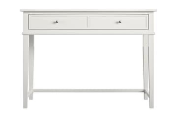 Skrivebord Franklin 90 cm med Oppbevaringsskuff Hvit - Dorel Home - Møbler - Bord - Kontorbord - Skrivebord