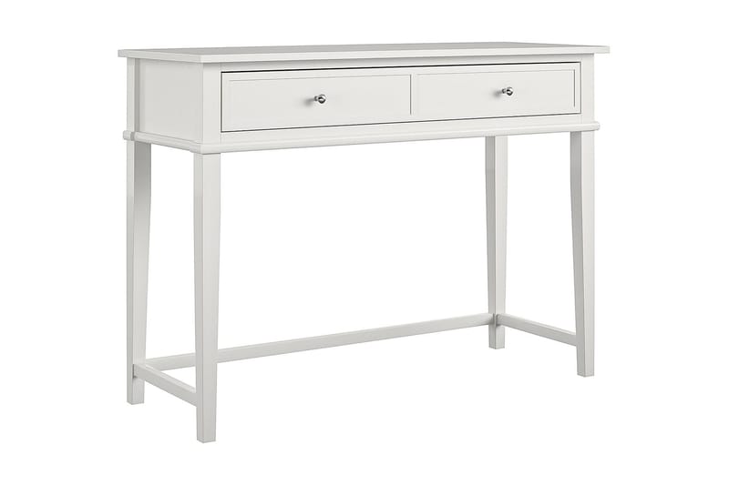 Skrivebord Franklin 90 cm med Oppbevaringsskuff Hvit - Dorel Home - Møbler - Bord - Kontorbord - Skrivebord