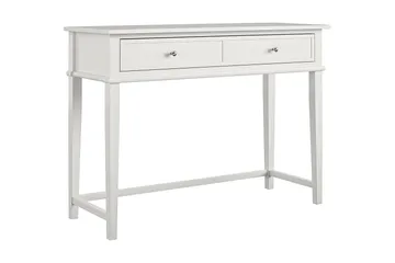 Skrivebord Franklin 90 cm med Oppbevaringsskuff Hvit - Dorel Home - Møbler - Bord - Kontorbord - Skrivebord