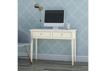 Skrivebord Franklin 90 cm med Oppbevaringsskuff Hvit - Dorel Home - Møbler - Bord - Kontorbord - Skrivebord