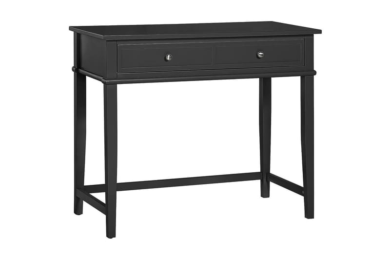 Skrivebord Franklin 90 cm med Oppbevaringsskuff Svart - Dorel Home - Møbler - Bord - Kontorbord - Skrivebord