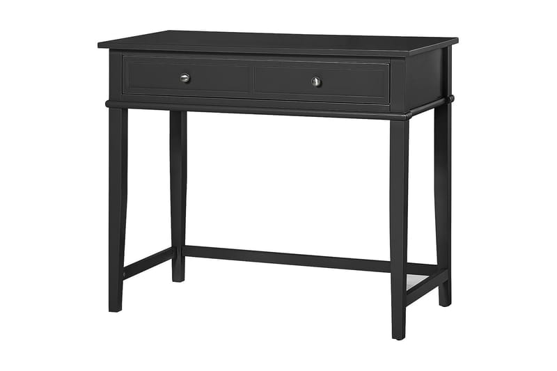 Skrivebord Franklin 90 cm med Oppbevaringsskuff Svart - Dorel Home - Møbler - Bord - Kontorbord - Skrivebord