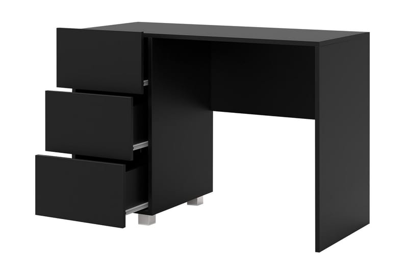 Skrivebord Frick 110 cm med Oppbevaring - Hvit - Møbler - Bord - Kontorbord - Skrivebord