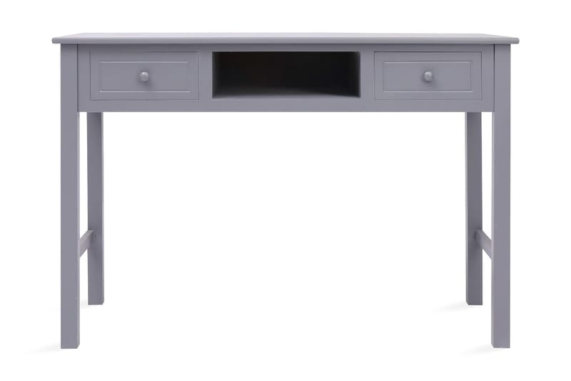 Skrivebord grå 110x45x76 cm tre - Grå - Skrivebord - Databord & PC bord