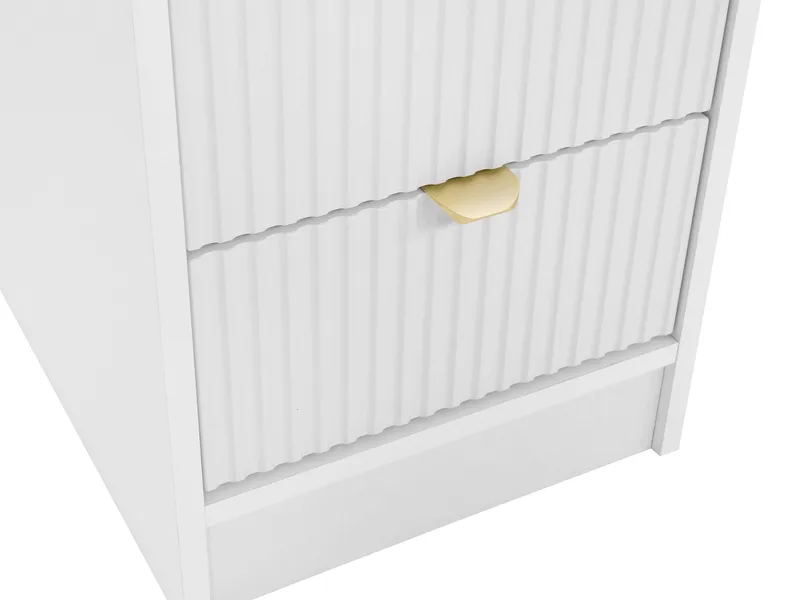 skrivebord Hjørneskrivebord TIRENO hvit - Møbler - Bord - Kontorbord - Skrivebord - Hjørneskrivebord
