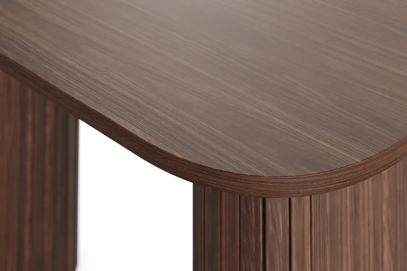 Skrivebord Kopparbo - Mørk brun valnøttre - Møbler - Bord - Kontorbord - Skrivebord