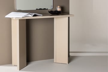 Skrivebord Kristiansund 90x42 cm Beige - Venture Home - Møbler - Bord - Kontorbord - Skrivebord