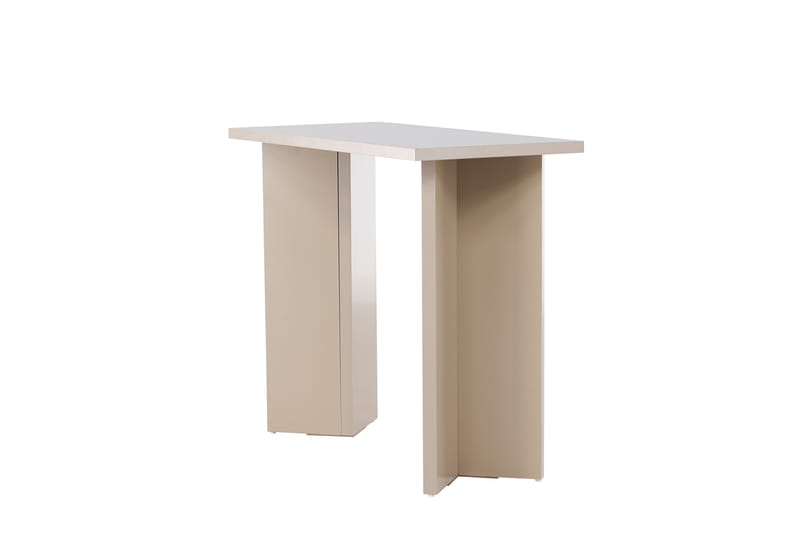 Skrivebord Kristiansund 90x42 cm Beige - Venture Home - Møbler - Bord - Kontorbord - Skrivebord