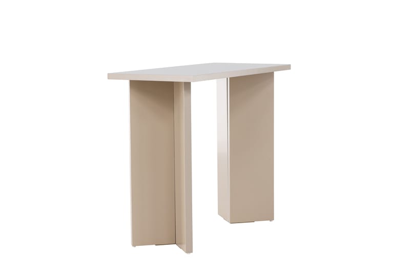 Skrivebord Kristiansund 90x42 cm Beige - Venture Home - Møbler - Bord - Kontorbord - Skrivebord