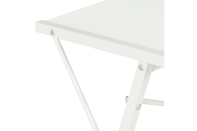 Skrivebord med hylle hvit 116x50x93 cm - Hvit - Skrivebord - Databord & PC bord