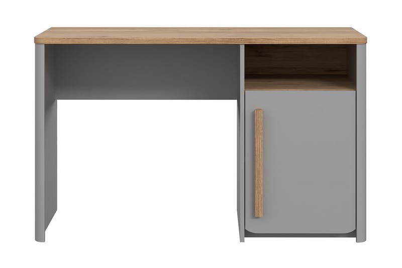 Skrivebord Meris 120 cm - Grå/Brun - Skrivebord - Databord & PC bord