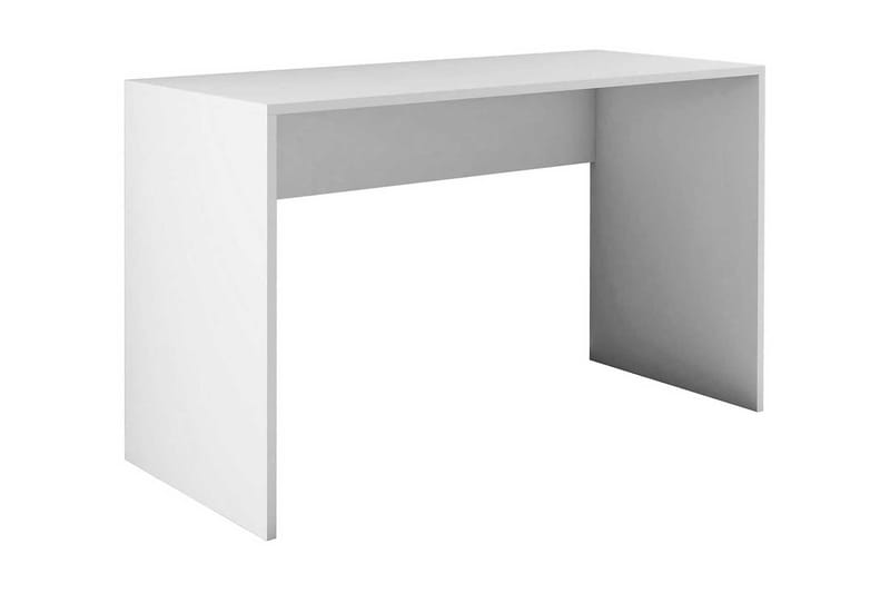 Skrivebord Mesjö 120x75x120 cm med oppbevaring - Hvit - Skrivebord - Databord & PC bord