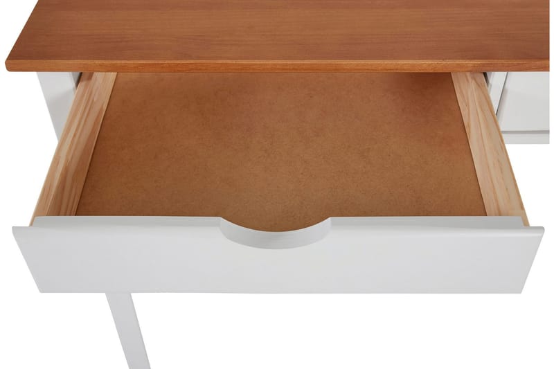 Skrivebord Mithiki 100 cm - Hvit - Møbler - Bord - Kontorbord - Skrivebord