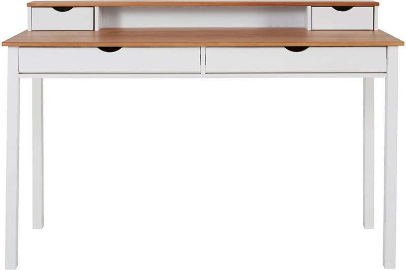Skrivebord Mithiki 140 cm - Hvit - Skrivebord - Databord & PC bord