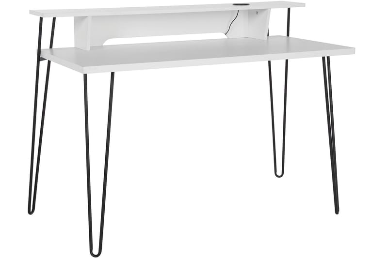 Skrivebord Muravera 115 cm - Hvit - Skrivebord - Databord & PC bord