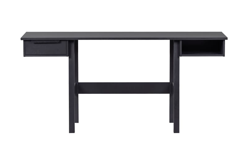 Skrivebord Nummis 160 cm - Mattsvart - Skrivebord - Databord & PC bord