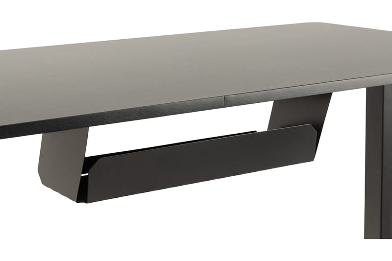 Skrivebord Salomi Hev og senk 120x120 cm - Sort - Skrivebord - Databord & PC bord - Hev og senkbart skrivebord
