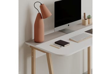 Skrivebord Shett 120x75x120 cm - Lysebrun - Møbler - Bord - Kontorbord - Skrivebord