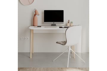 Skrivebord Shett 120x75x120 cm - Lysebrun - Møbler - Bord - Kontorbord - Skrivebord