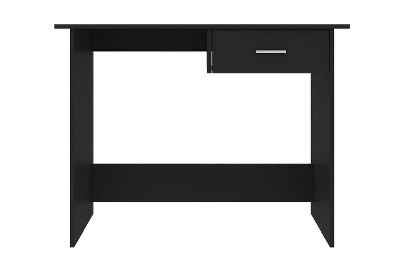 Skrivebord svart 100x50x76 cm sponplate - Svart - Skrivebord - Databord & PC bord