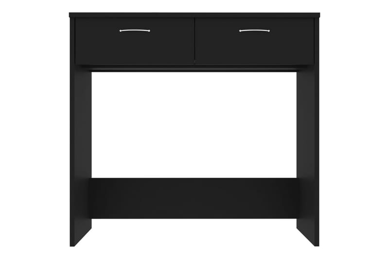 Skrivebord svart 80x40x75 cm sponplate - Svart - Skrivebord - Databord & PC bord