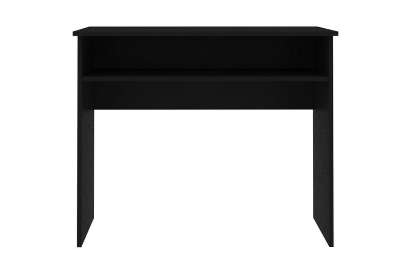 Skrivebord svart 90x50x74 cm sponplate - Svart - Skrivebord - Databord & PC bord