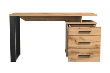 Skrivebord - Svart|Eik - Møbler - Bord - Kontorbord - Skrivebord