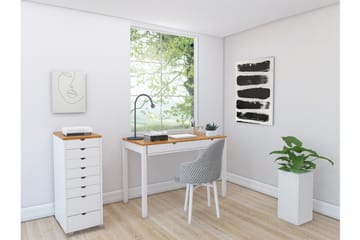 Skrivebord Tangen 120 cm - Hvit - Møbler - Bord - Kontorbord - Skrivebord