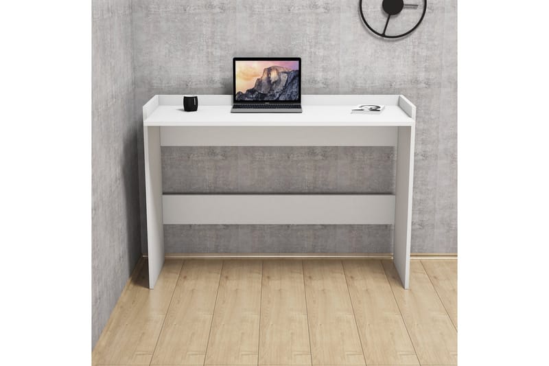Skrivebord Tyrsberget 120 cm - Hvit - Skrivebord - Databord & PC bord