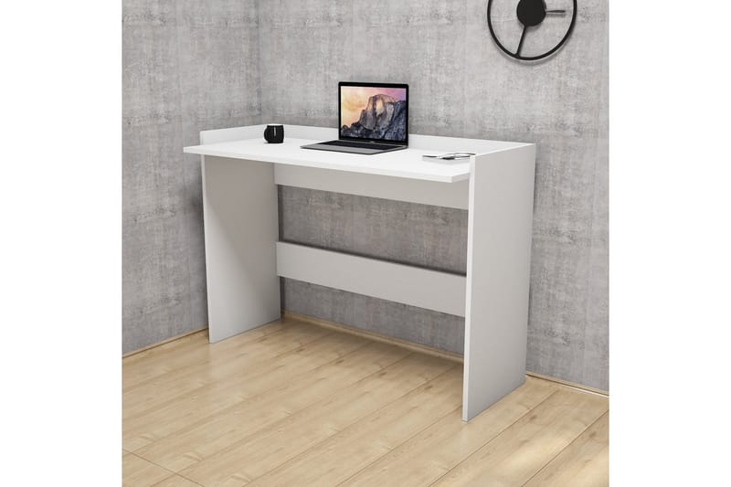 Skrivebord Tyrsberget 120 cm - Hvit - Skrivebord - Databord & PC bord