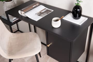 Skrivebord Venture Home Bakal Svart 95 x 45 - svart - Møbler - Bord - Kontorbord - Skrivebord