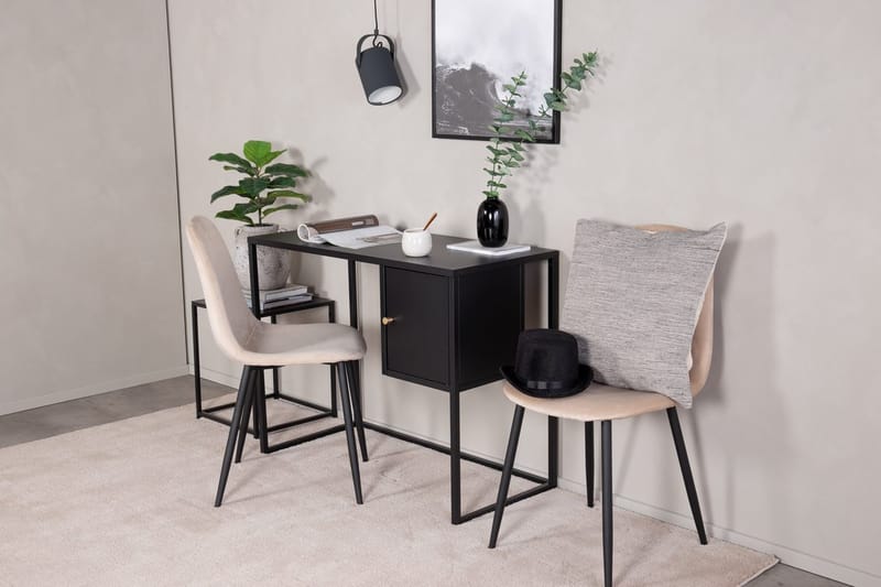 Skrivebord Venture Home Bakal Svart 95 x 45 - svart - Møbler - Bord - Kontorbord - Skrivebord