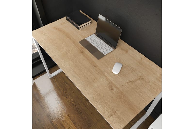 Skrivebord Wraphis 60x74x120 cm - Hvit - Skrivebord - Databord & PC bord