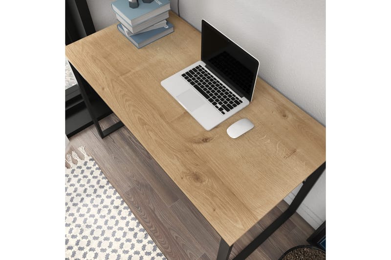 Skrivebord Wraphis 60x74x120 cm - Svart - Skrivebord - Databord & PC bord